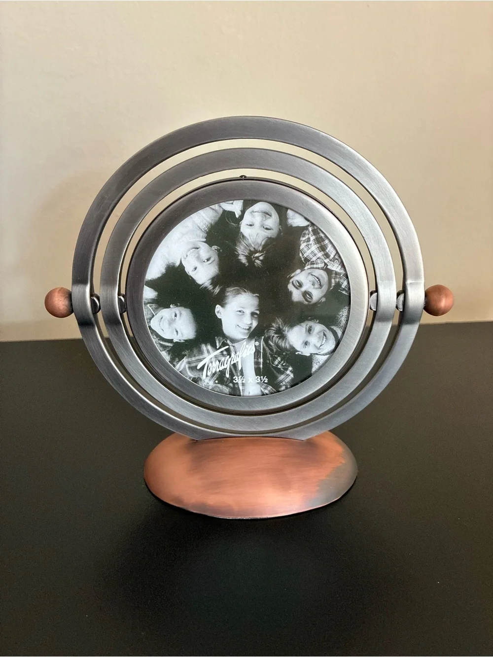 NWT Terragrafics®️Photo Frame Spinning Orbit- Spheres #49060, 1990’s
